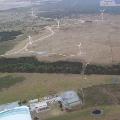 Currie Power Station电站和Huxley Hill Wind Farm_king Island的景观
