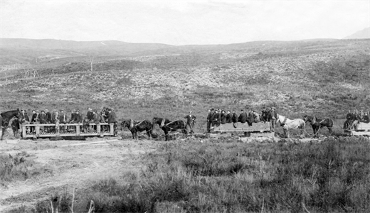 Redgate Tramway，1914年，照片Redgate Tramway 1914，照片Ticklebelly Tales和Hydro人民的其他故事